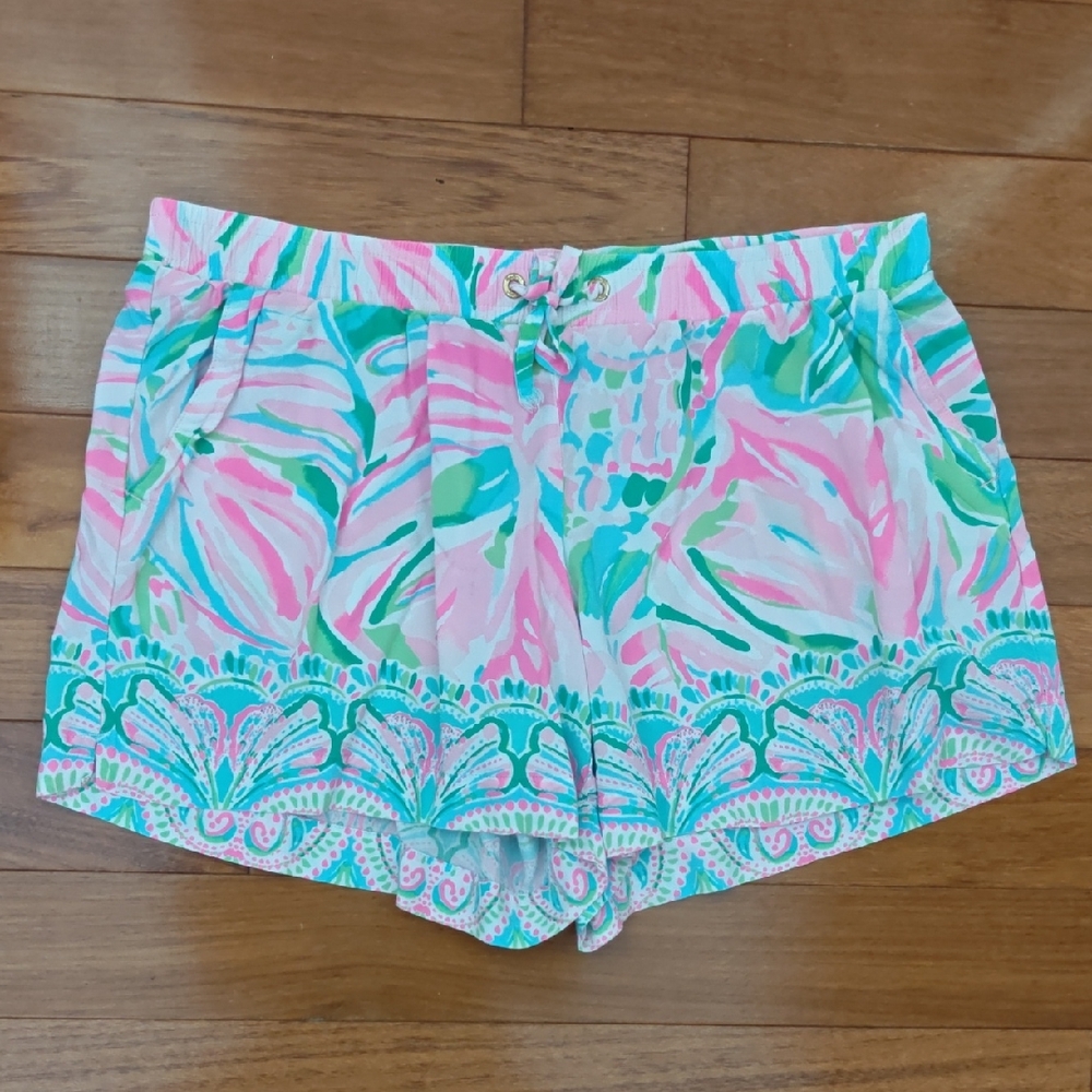Lilly Pulitzer Shorts in Pink and Green
